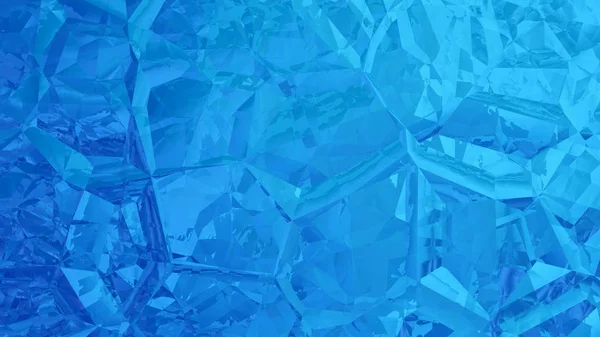 Blue Crystal Abstract background