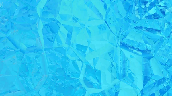 Abstrakt klarblå kristall bakgrundsbild — Stockfoto