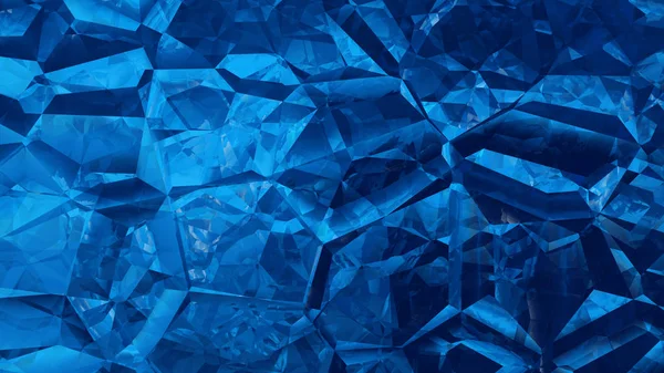 Cool sfondo di cristallo blu — Foto Stock
