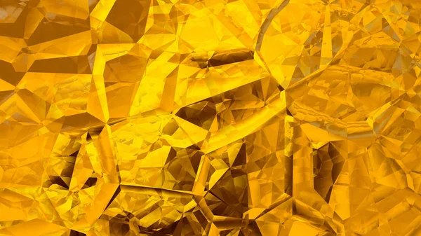 Abstrakt guld kristall bakgrundsbild — Stockfoto