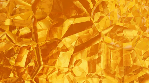 Abstract oranje kristal achtergrondafbeelding — Stockfoto