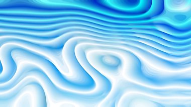 Soyut Mavi ve Beyaz Eğrilik Ripple Arka Plan