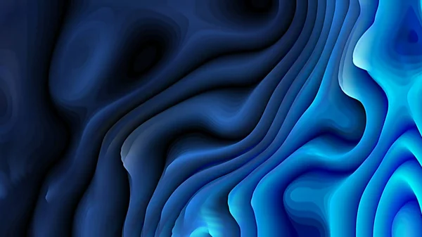 Imagen de fondo abstracta de ondulación de curvatura negra y azul — Foto de Stock