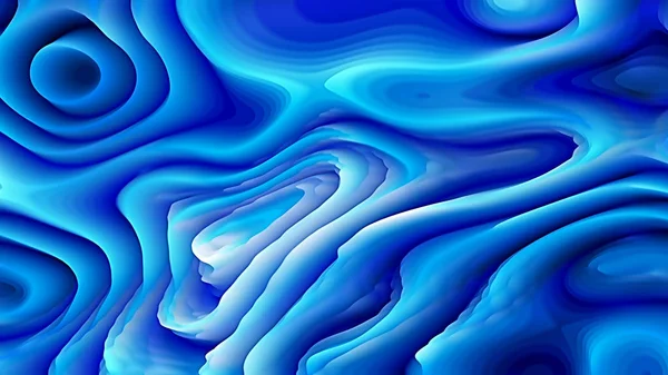 青い曲率リップルの背景 — ストック写真