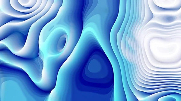 Abstracto azul y blanco curvatura ondulación fondo imagen — Foto de Stock