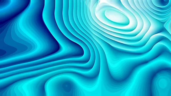 抽象的な明るい青い曲線の背景テクスチャ — ストック写真