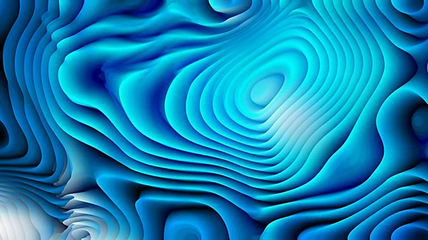 Azul oscuro 3d líneas curvas textura — Foto de Stock