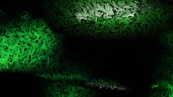 Green and Black Texture Background