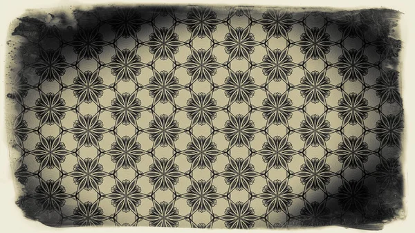 Vintage Decorative Floral Wallpaper Pattern — Stock Photo, Image