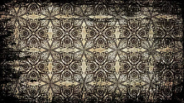 Vintage Grunge ornamento decorativo modello di sfondo — Foto Stock