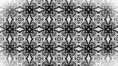 Dekoratif Çiçek Arka Plan Deseni