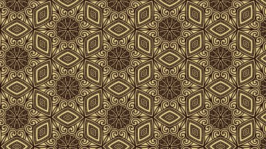 Vintage Süs Arka Plan Desen Tasarım Şablonu