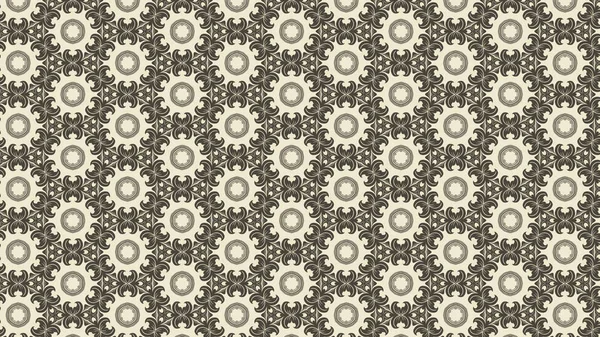 Brown Vintage Ornamental Pattern Background — Stock Photo, Image