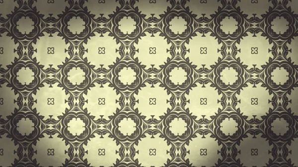빈티지 장식 패턴 벽지 디자인 — 스톡 사진