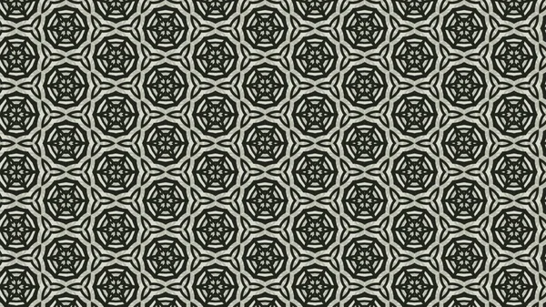 Diseño de fondo de pantalla verde oscuro Vintage patrón floral decorativo —  Fotos de Stock