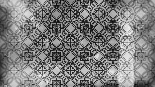Ciemny szary Vintage dekoracyjne kwiatowy ornament Tapety wzór obrazu — Zdjęcie stockowe
