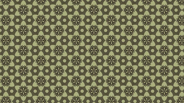 Vintage Decorative Floral Wallpaper Pattern