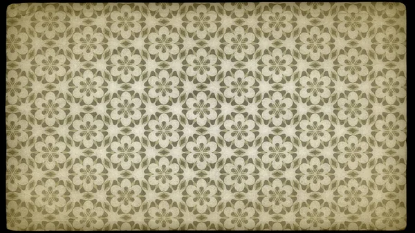 Ecru Vintage dekoracyjne kwiatowy wzór Tapety projekt — Zdjęcie stockowe