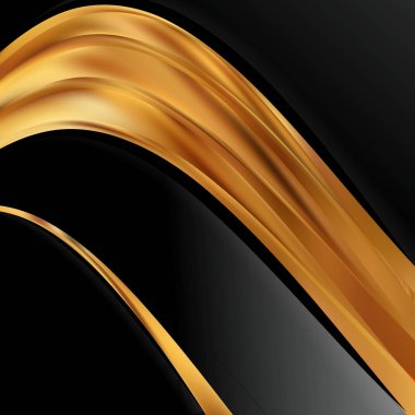 Cool Brown Wave İş Arka Plan