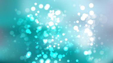 Gri ve Turkuaz Bulanıklık Işıkları Arka Plan Vektör Grafiği