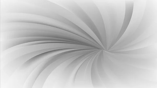 Cinza Radial espiral Raios de fundo Gráfico — Fotografia de Stock