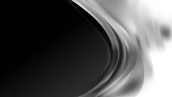 Modello di design per brochure in nero e grigio — Foto Stock