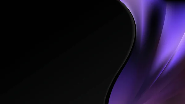 Abstract Purple and Black Wave Business Background
