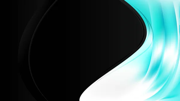 Turquoise Black and White Business Background