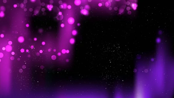 Abstract Purple and Black Blurred Bokeh Background Illustration — Stock Photo, Image