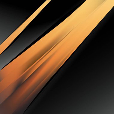 Turuncu ve Siyah İş Broşür Ütekçizer