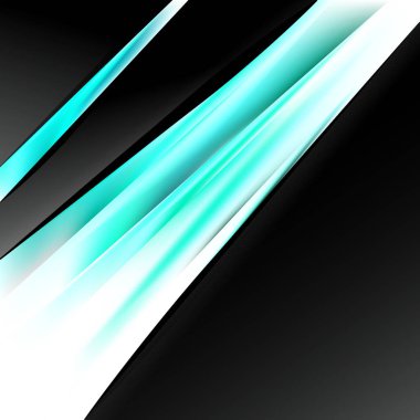 Turkuaz Siyah Beyaz İş Arka Plan