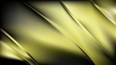 Soyut Siyah ve Altın Diyagonal Parlak Çizgiler Arka Plan Tasarım Şablonu