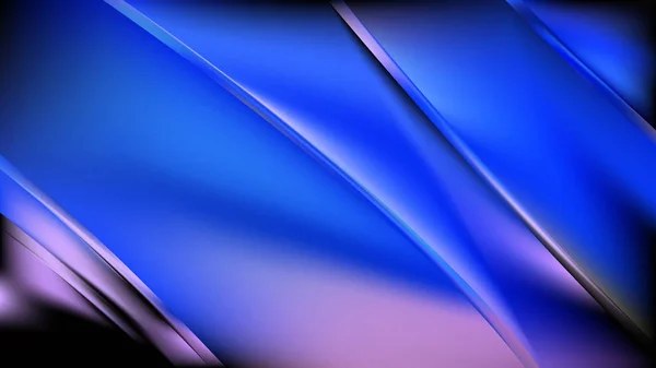 Schwarz blau und lila Diagonale glänzende Linien Hintergrund Vektor Illustration — Stockfoto