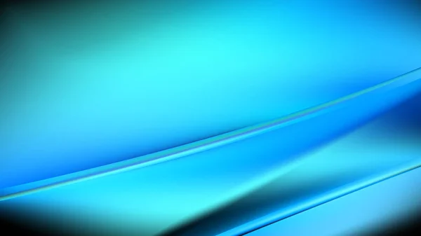 抽象的な青い対角線の光沢線の背景イラスト — ストック写真