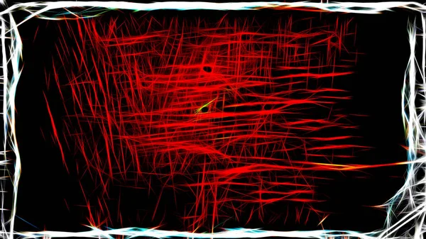 추상 시원한 빨간 프랙탈 배경 이미지 — 스톡 사진