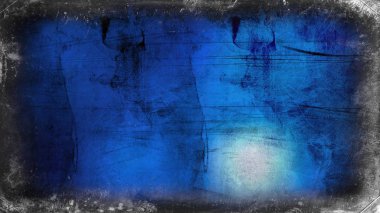 Siyah ve mavi grunge background