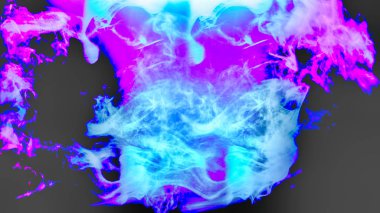 Siyah Mavi ve Mor Doku Arka Plan