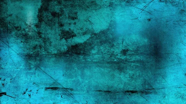 Black and Turquoise Grunge Background Image