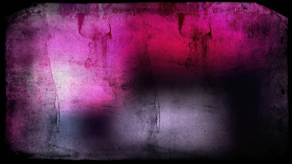 ピンクと黒グランジの背景画像 — ストック写真