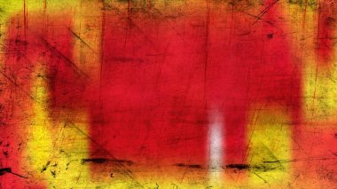 Kırmızı ve sarı grunge arka plan