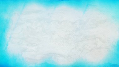 Mavi ve Beyaz Suluboya Doku Arka Plan Görüntüsü