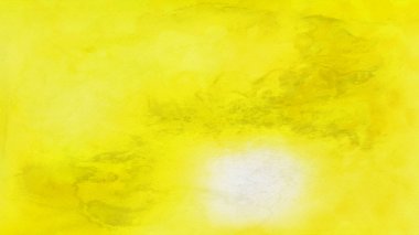 Parlak Sarı Suluboya Doku Görüntüsü