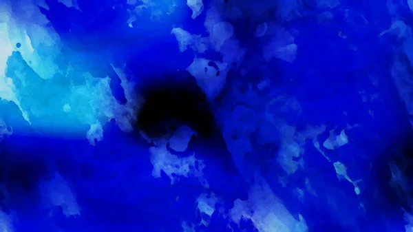 Textura aquarela preta e azul — Fotografia de Stock