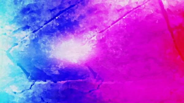 Blauwe en paarse aquarel achtergrond textuur afbeelding — Stockfoto