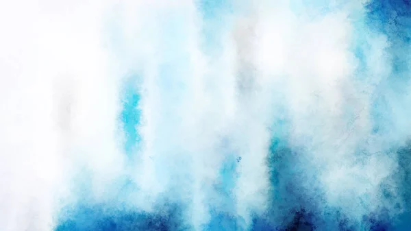 ブルーとホワイトのアクアレルテクスチャ — ストック写真