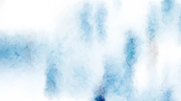 Bleu et blanc en détresse Aquarelle Arrière-plan — Photo