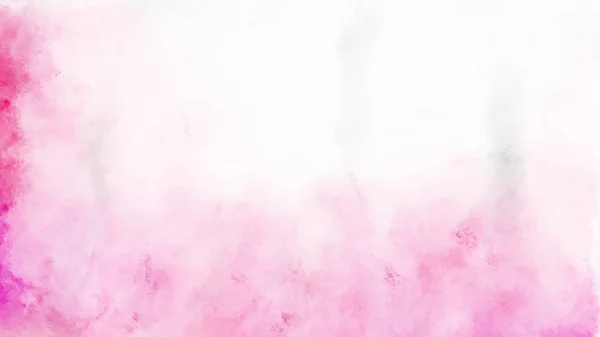 ピンクと白の水彩画グランジテクスチャ背景画像 — ストック写真