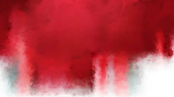 赤と白の水彩画の背景画像 — ストック写真