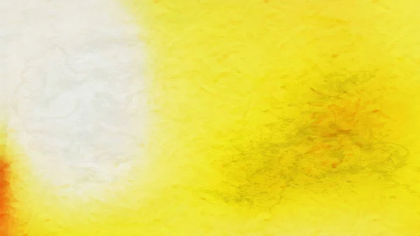 Amarelo e branco aquarela Grunge textura fundo — Fotografia de Stock