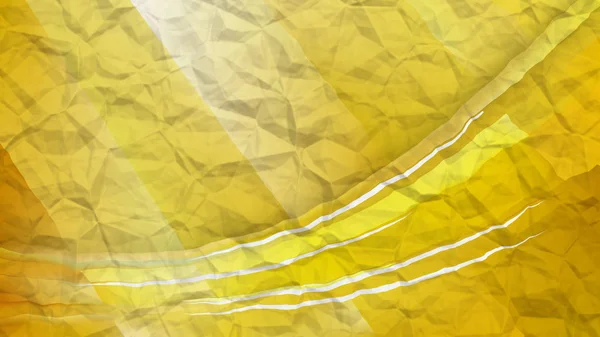 Gold Wrinkled Paper Background Image — Stock Photo, Image